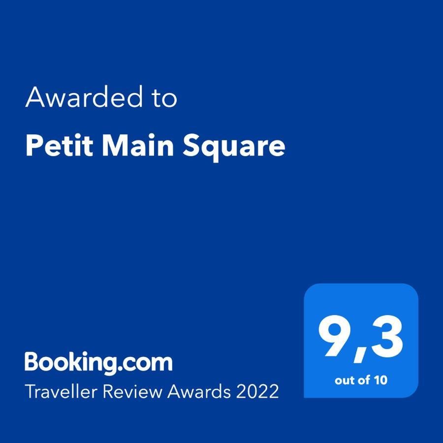 Petit Main Square Leilighet Zagreb Eksteriør bilde